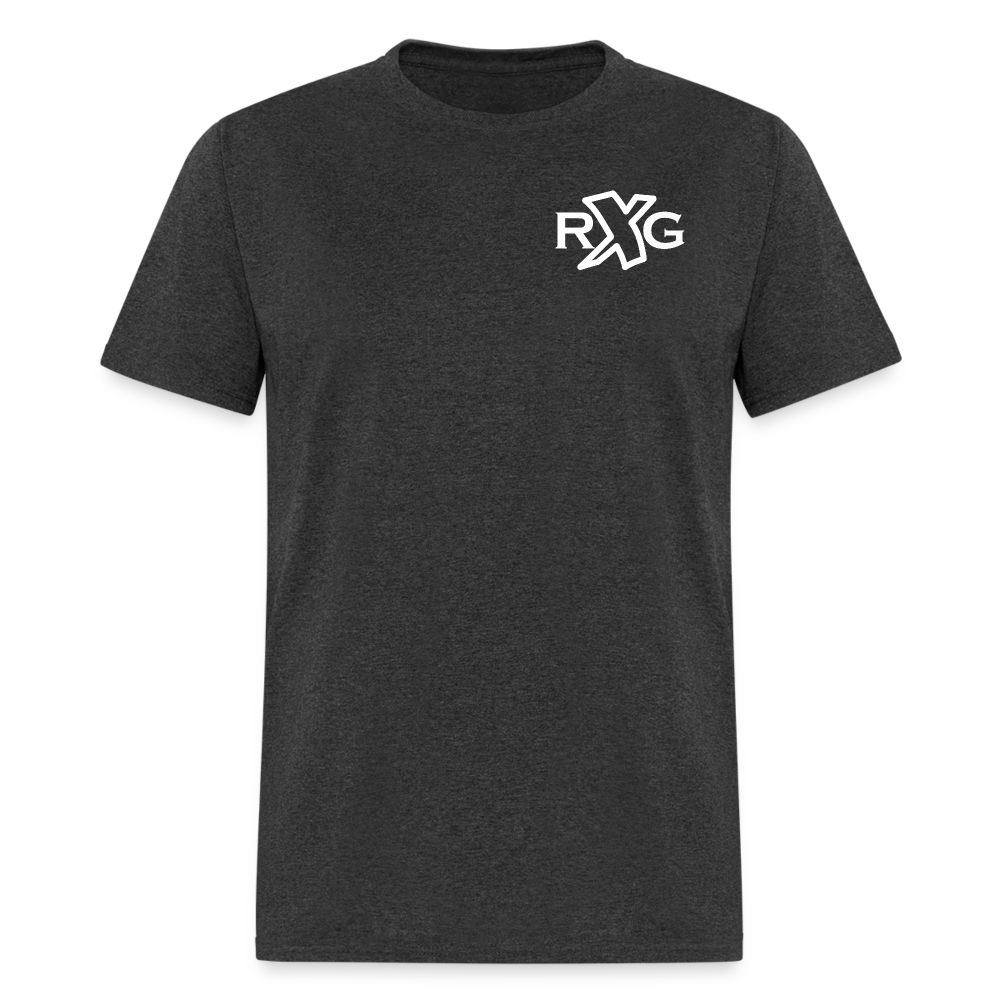 New "RXG" Logo T-Shirt - heather black