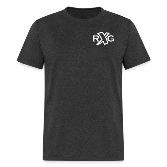 New "RXG" Logo T-Shirt - heather black