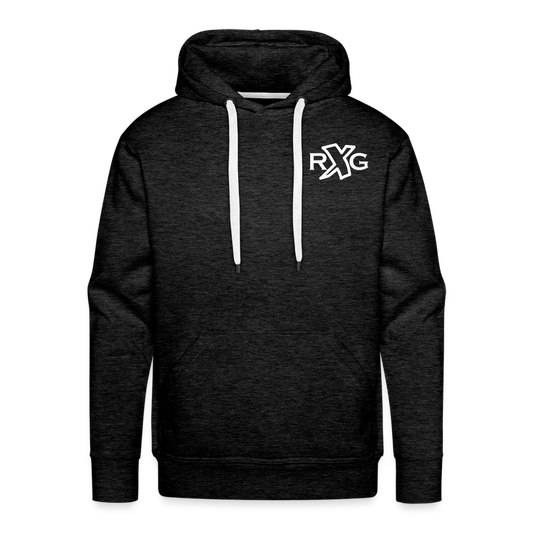 "RXG" Logo Hoodie - charcoal grey