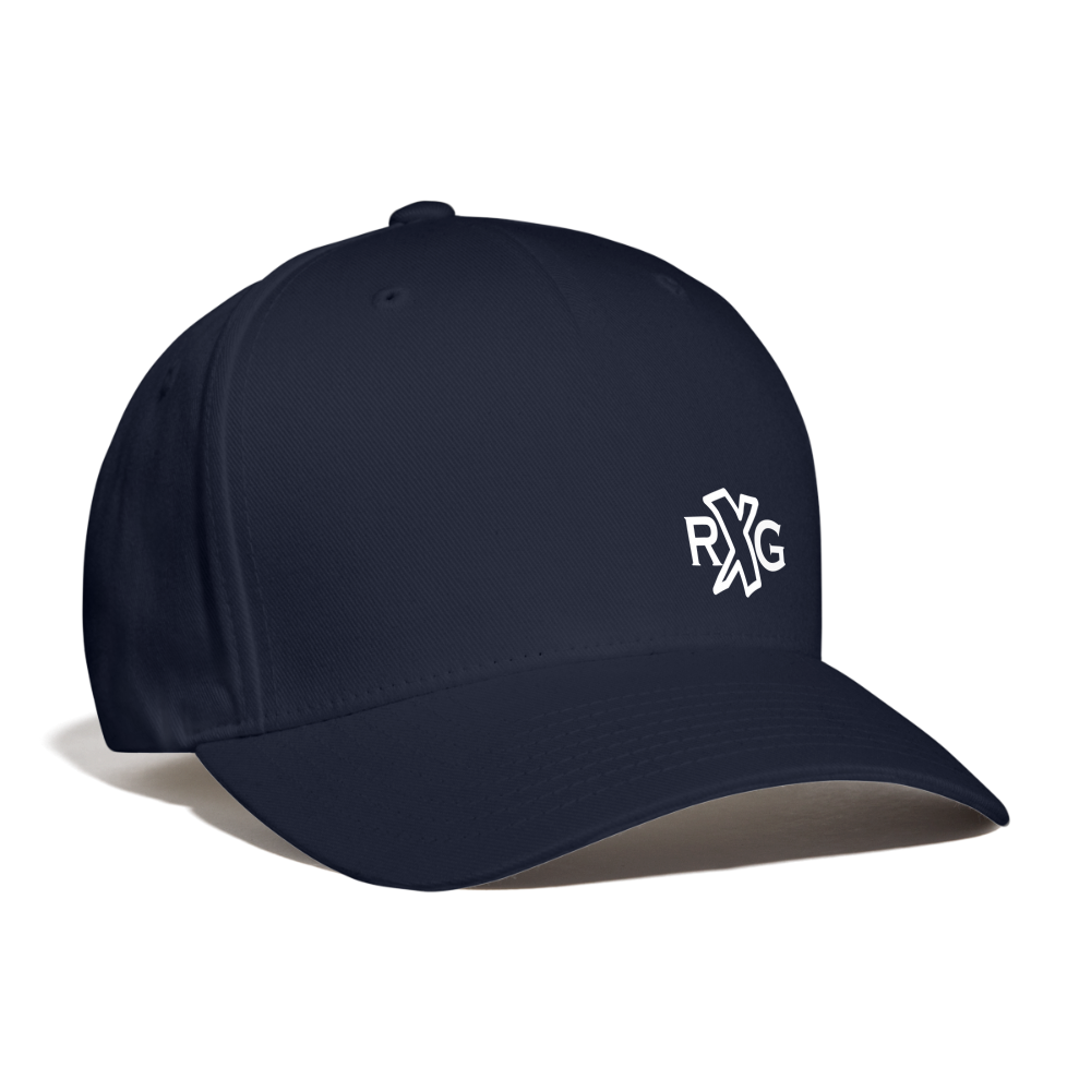 RXG Printed Logo Flexfit Hat - navy